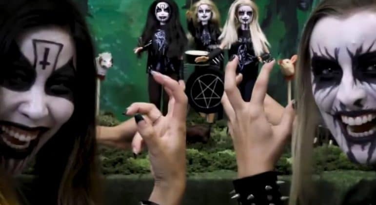 black metal barbie for sale