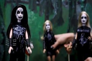 black metal barbie for sale