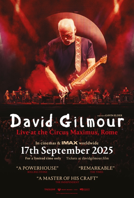David Gilmour Announces 'Live At Circus Maximus, Rome' Live Film 3 image002 4