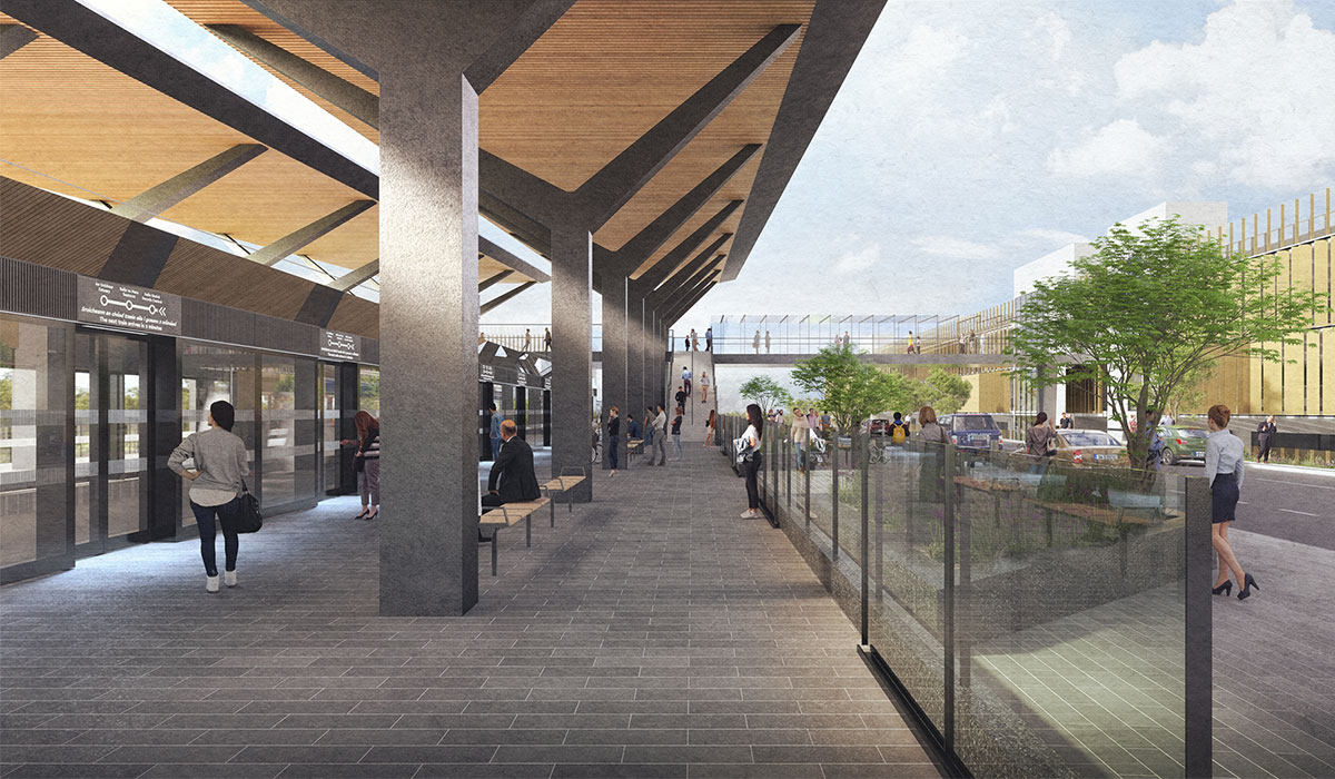 ‘New town with 6000 residents depends on MetroLink’ 3 MetroLink estuary platform