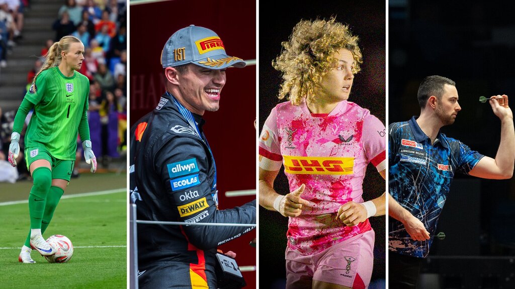 Rory McIlroy Set To Win Sports Personality Of The Year 3 Hannah Hampton, Lando Norris, Ellie Kildunne, Luke Littler