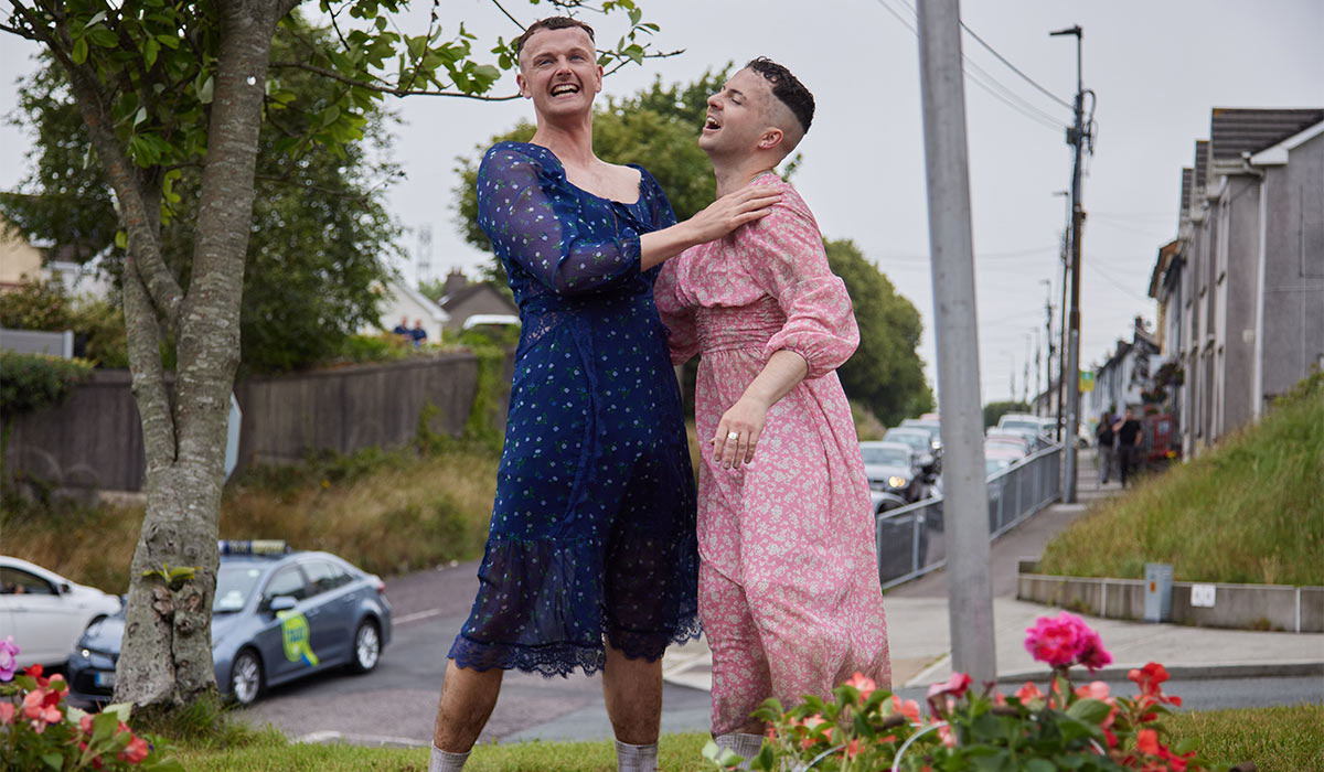This is when The Young Offenders lands back on our TV screens 3 Jock O’Keeffe (CHRIS WALLEY), Conor MacSweeney (ALEX MURPHY) in The Young Offenders. Pic: BBC/Vico Films