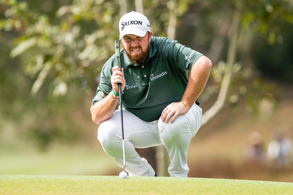 JANUARY 11, 2020 Shane Lowry of Ireland ponders his next move during the third round of the Hong Kong Open at the Hong Kong Golf Club
